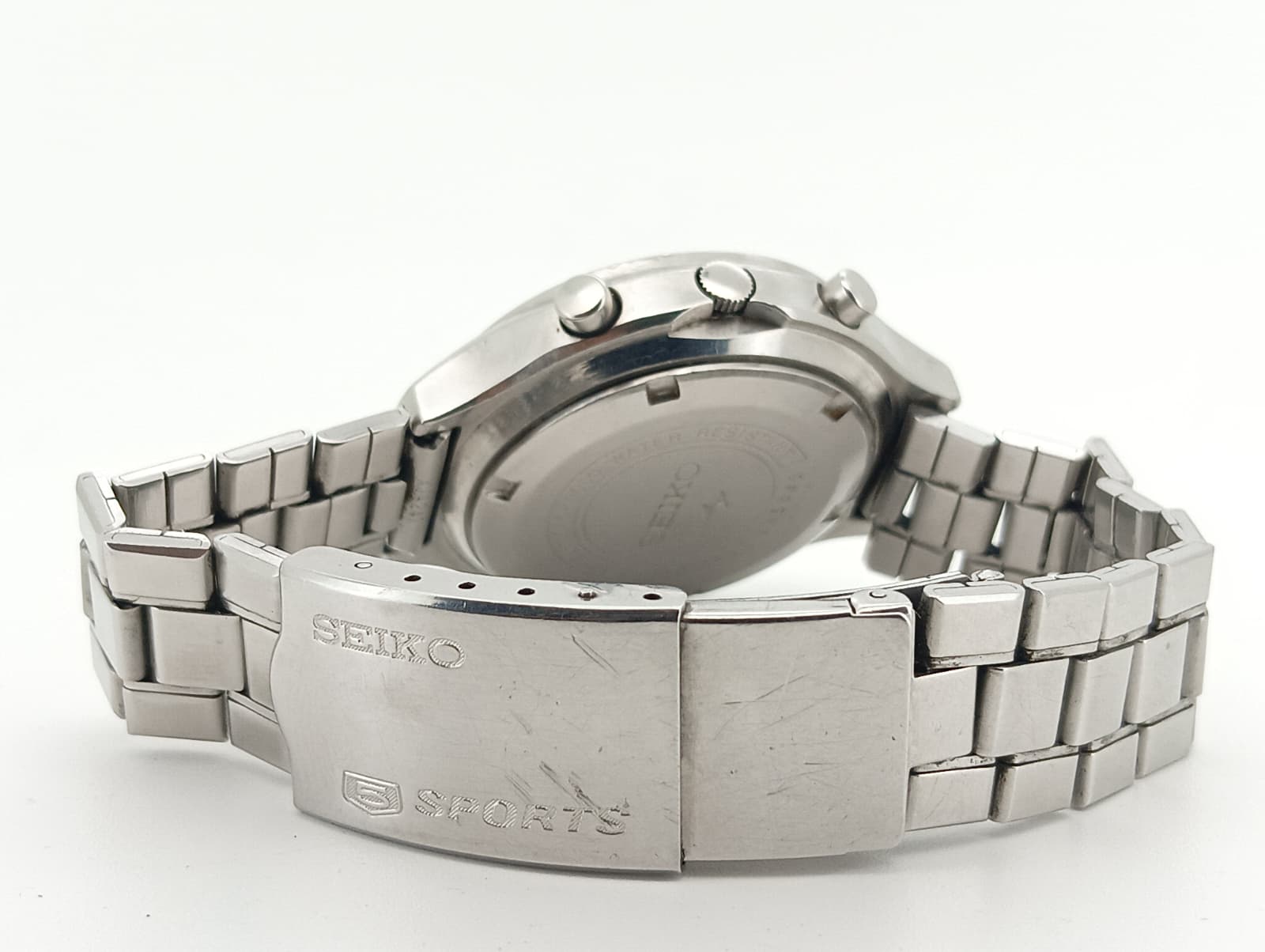SEIKO 5 Sports Speed-Timer (secondiera panna) Vintage – Ref. 7015-8000