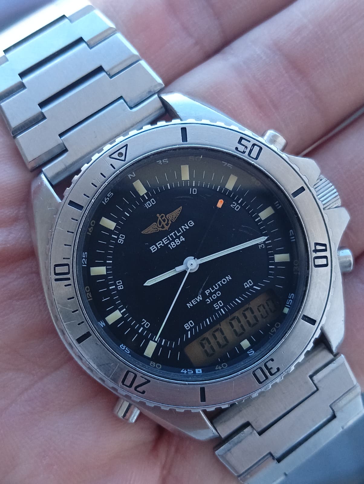 Breitling New Pluton 3100 – Vintage 90s