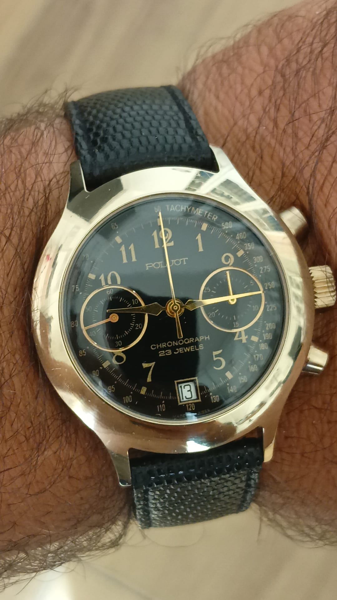 Poljot Chronografo 3133 vintage (Valjoux 7734)
