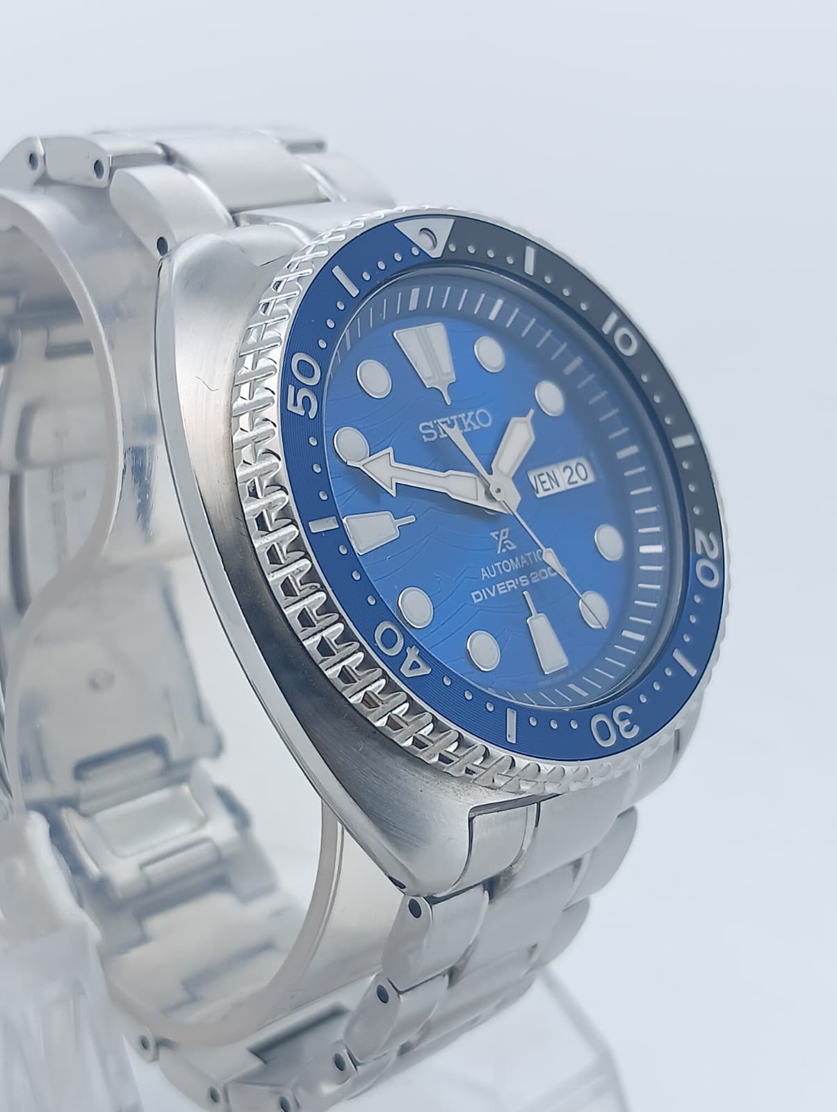 SEIKO PROSPEX "Turtle" Save The Ocean - SRPD21K1 "Great White Shark" 🦈