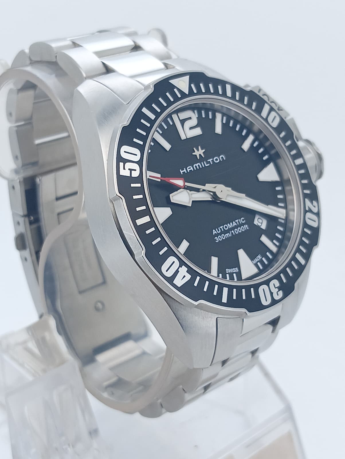 HAMILTON Khaki Navy Frogman Auto H77605135