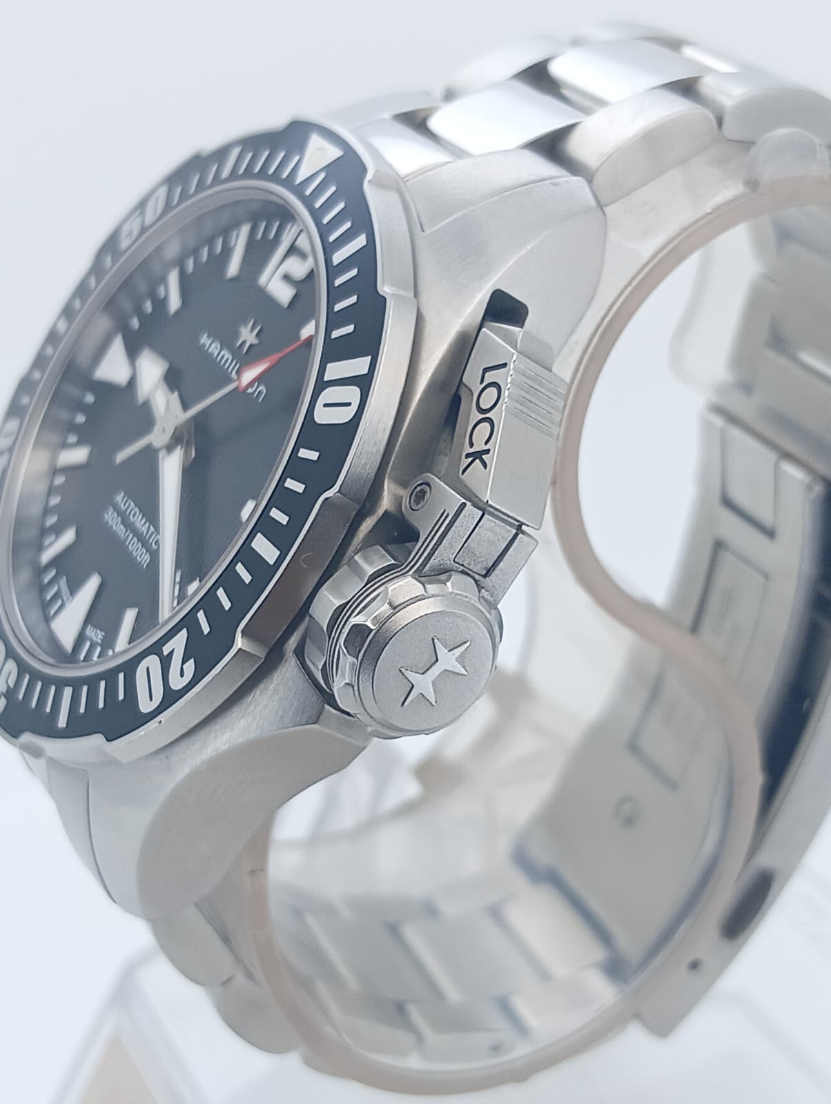 HAMILTON Khaki Navy Frogman Auto H77605135