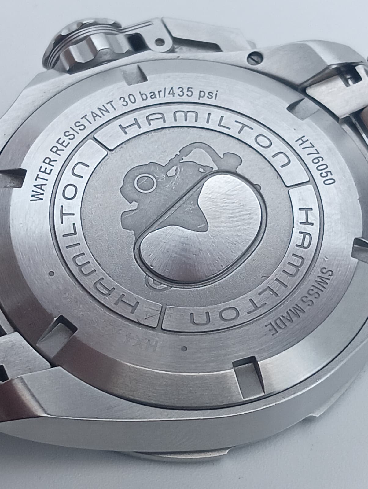 HAMILTON Khaki Navy Frogman Auto H77605135