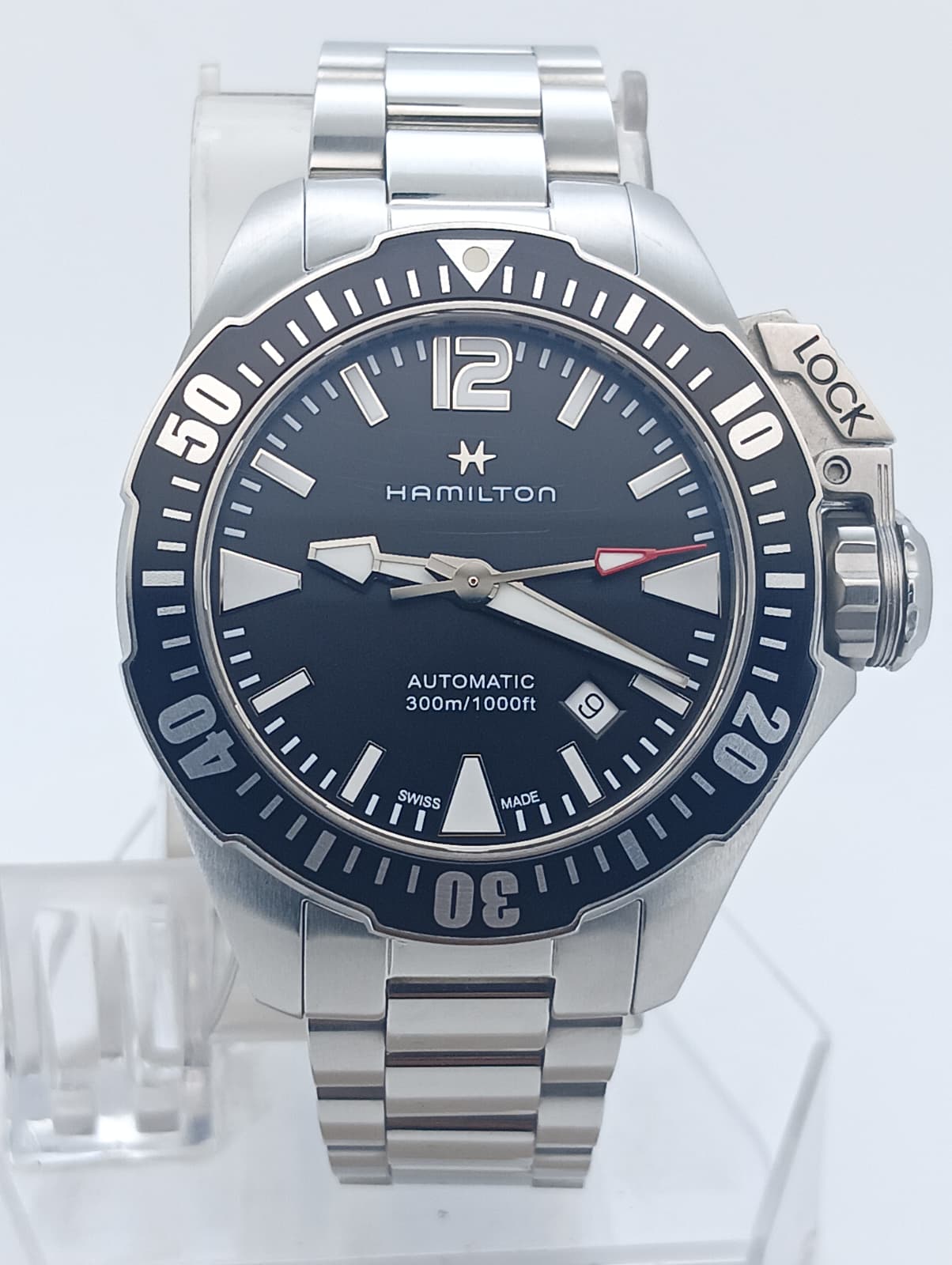 HAMILTON Khaki Navy Frogman Auto H77605135