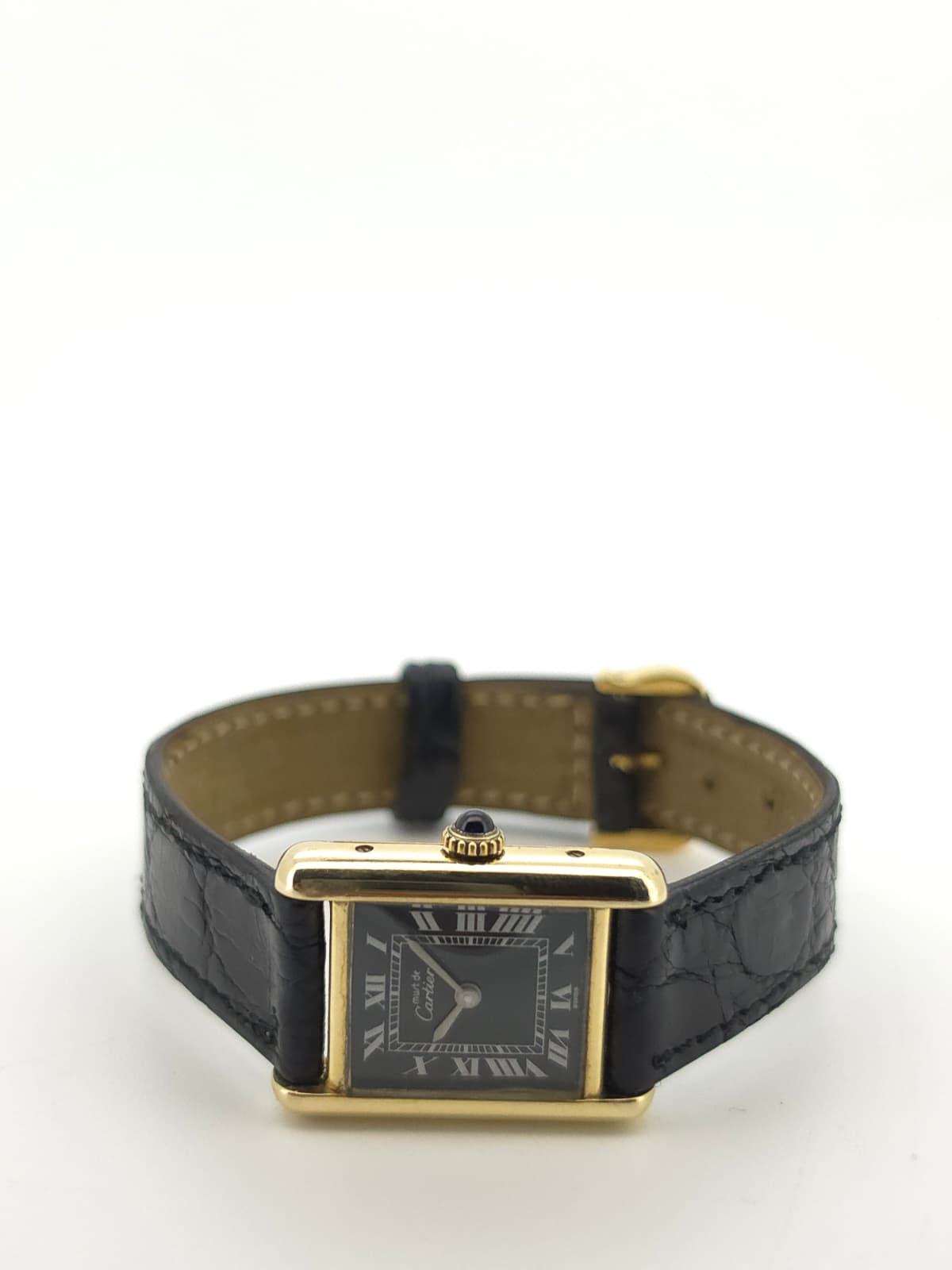 Cartier Tank Must - Meccanico Black Roman Ref.3