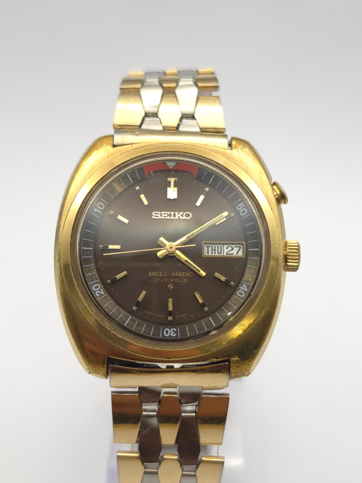SEIKO Bell-Matic Alarm 4006-6030 Vintage 1970s