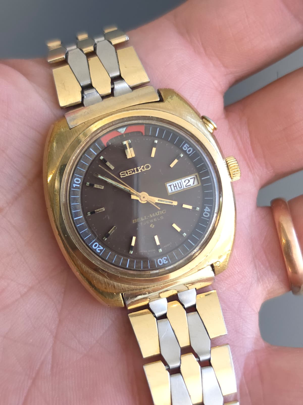 SEIKO Bell-Matic Alarm 4006-6030 Vintage 1970s
