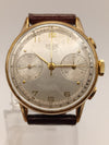 Heuer Chronograph 1950's Gold Plated
