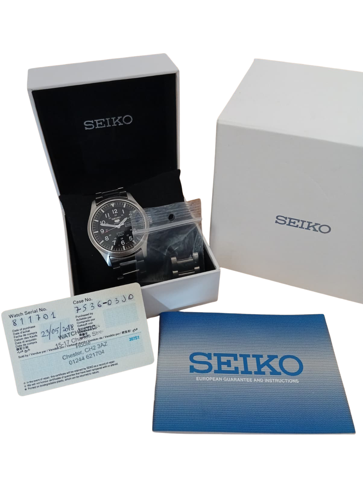 Seiko 5 Sports SNZG13K1 "Big Military"