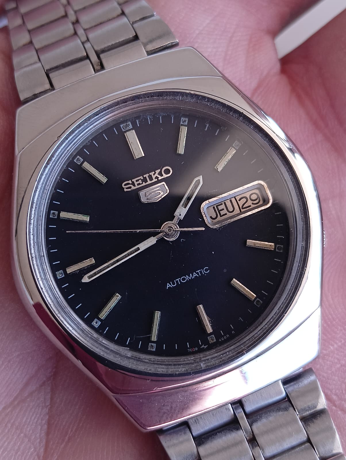 Seiko 5 Vintage 1970s - Day-Date - ref. 7009-3170