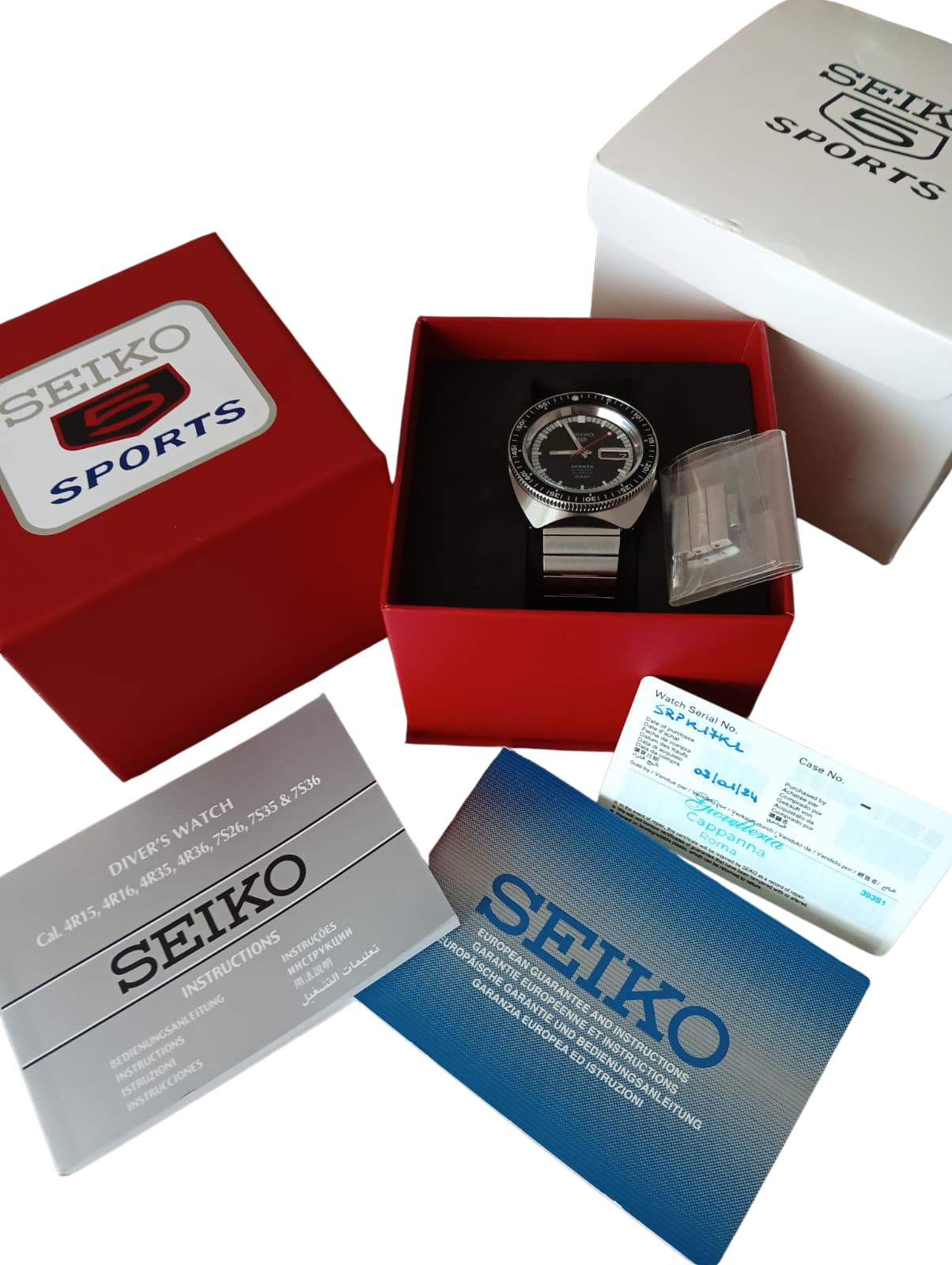 Seiko 5 Sports SRPK17K Limited Edition 55th Anniversary